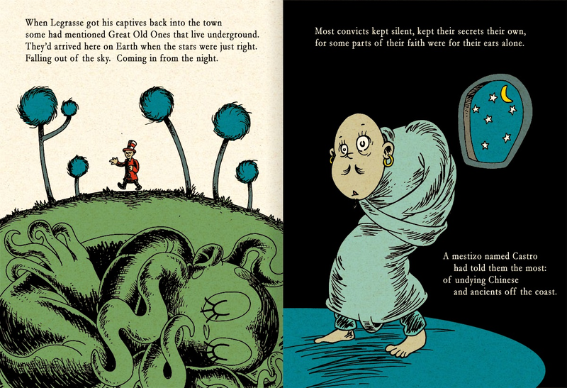 Illustration for article titled What if Dr. Seuss wrote The Call of Cthulhu? (UPDATED)